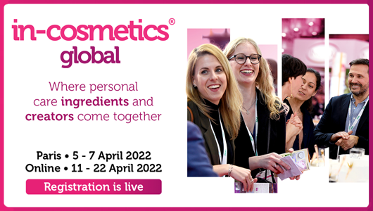 2022法國巴黎個人護理及化妝品原料展覽會(In-Cosmetics Global)即將登場！(圖)